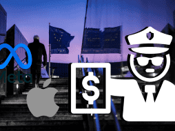 Vicepresidenta europea descarta que multas a Apple y Meta afecten negociación con Estados Unidos. ARCHIVO/EFE/O. Hoslet/CANVA.