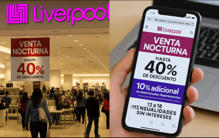 La tercera Venta Nocturna tiene como finalidad celebrar el aniversario de Liverpool. DAL-E