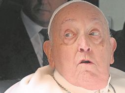 Foto tomada a la salida de la cárcel Regina Coeli de Roma, donde el Pontífice había visitado a los presos el 17 de abril pasado. AFP