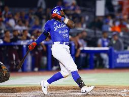 Dwight Smith Jr., pegó un jonrón en la victoria de Jalisco. CORTESÍA/Charros de Jalisco