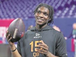 El QB Cam Ward podría ser tomado por Tennessee con la primera selección. AFP/S. Revere