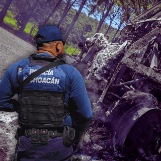 Saldo rojo por bloqueos carreteros; confirman policías muertos