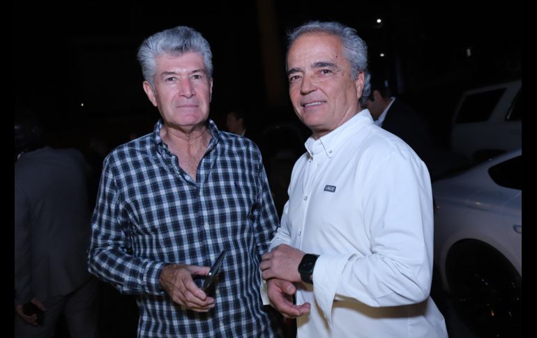Antonio Mejía y Pepe Silva. GENTE BIEN JALISCO / C. Jimeno