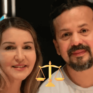 Alicia Villarreal y su aún esposo, Cruz Martínez, se enfrentan en audiencia