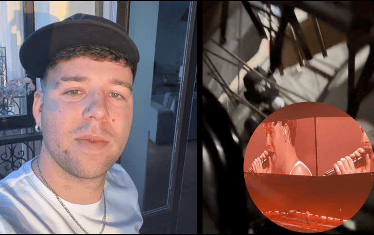 El músico Quevedo reaccionó en X sobre el accidente ocurrido durante su presentación en el Palacio de los Deportes. ESPECIAL / X: @pedroquevedo / @Alan161206