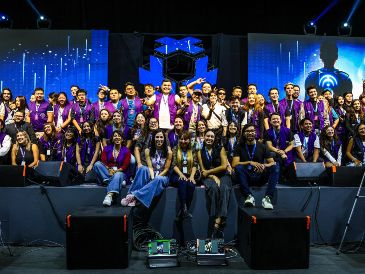 El evento reunió a estudiantes, profesionistas, emprendedores, gamers, desarrolladores, creadores de contenido y apasionados de la innovación. EL INFORMADOR/ A. Navarro.