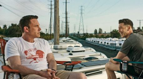 Ben Affleck en una escena de la cinta “The Accountant 2” junto a Jon Bernthal. ESPECIAL