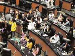 El partido oficialista hizo valer su mayoría. EL UNIVERSAL