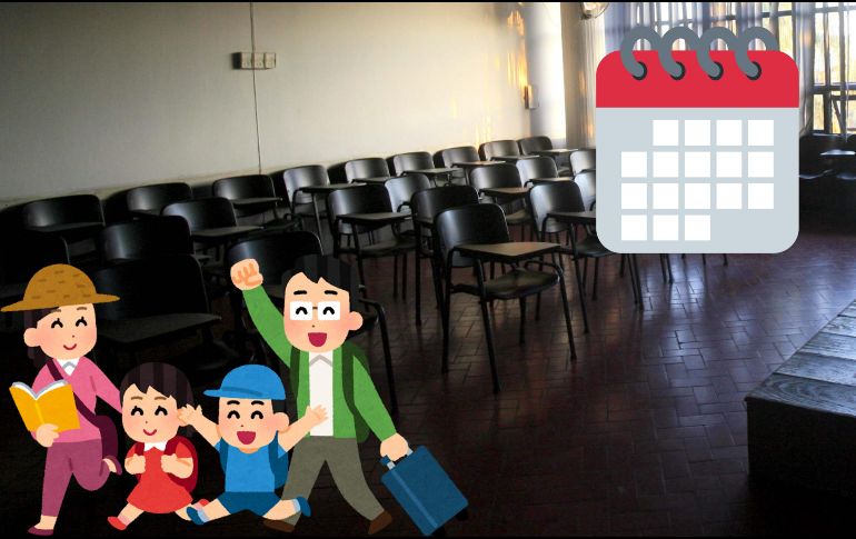 Te presentamos las fechas oficiales de suspensión de clases a nivel nacional, según el Calendario Escolar SEP 2025. EL INFORMADOR / ARCHIVO