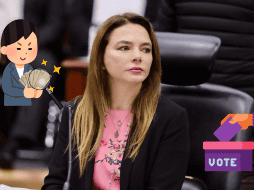 La consejera Carla Humphrey, explica el modelo que tendrá a los candidatos al Poder Judicial vigilados. ESPECIAL / X / @C_Humphrey_J