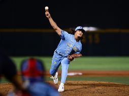 Dereck Rodríguez, abridor de Charros, fue castigado con siete imparables y seis carreras en apenas tres entradas de labor. CORTESÍA/Charros de Jalisco