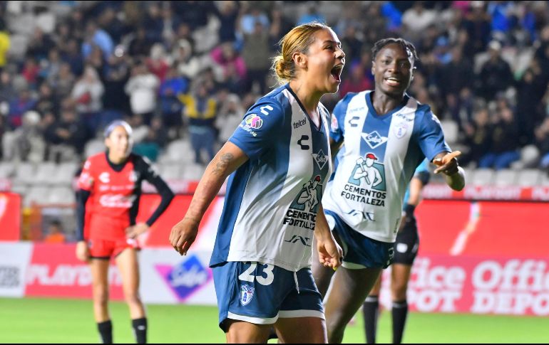 Daniela Flores selló la victoria con un gol al minuto 84. IMAGO7/J. Sánchez