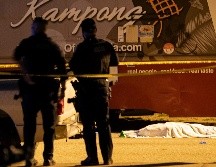 El vehículo entró en la calle a las 8:14 de la tarde del sábado y embistió a personas que asistían al festival del Día de Lapu Lapu. AP/ The Canadian Press / R. LAM