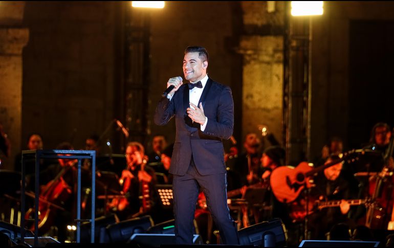 El cantante ha construido una carrera sólida en el pop mexicano, destacando por su voz privilegiada y sus composiciones que han tocado los corazones de miles de seguidores. EL INFORMADOR/ARCHIVO