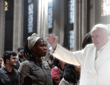 Desde la llegada de Jorge Mario Bergoglio al Vaticano se registró un incremento de católicos en el mundo. EFE / SUN / ARCHIVO