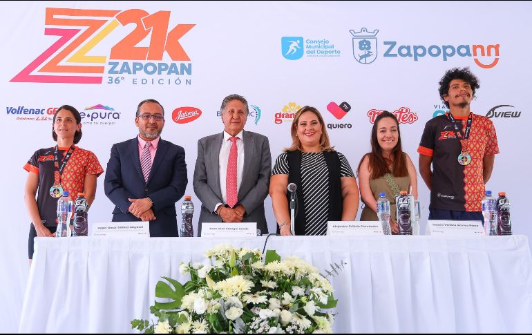En esta edición, la meta y la salida será a la altura del Palacio Municipal de Zapopan, pero con algunos cambios en la ruta. EL INFORMADOR / H. Figueroa
