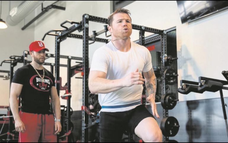 De cara al combate ante William Scull, Álvarez Barragán ha modificado sus entrenamientos. ESPECIAL