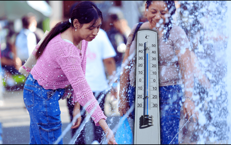 La temperatura máxima oscilará entre los 33 y 35 °C y la mínima entre los 17 - 19 °C. El índice UV será muy alto entre las 11:00 y las 17:00 horas. EL INFORMADOR / ARCHIVO