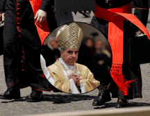 La retirada de Becciu no afecta las estadísticas oficiales del Vaticano sobre el cónclave porque internamente nunca lo consideraron elegible para votar. EFE/EPA/F. FRUSTACI AP/G. BORGIA