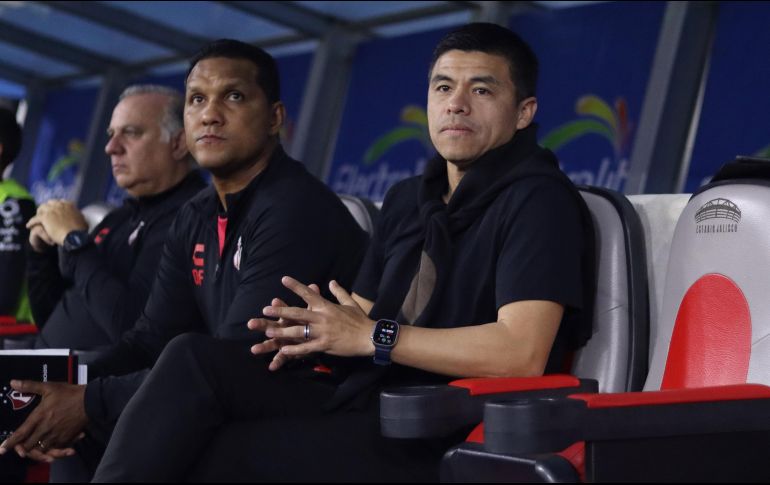 Gonzalo Pineda seguirá al frente de la dirección técnica del club rojinegro a pesar de que un sector de la afición pedía su salida. IMAGO7.