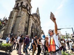 Según la Secretaría de Gobierno, alrededor de 10 mil 400 escuelas, oficinas gubernamentales, parques industriales y empresas particulares participaron en el Macrosimulacro. EL INFORMADOR/A.NAVARRO
