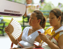 Una circulación anticiclónica en niveles medios de la atmósfera, mantendrá ambiente caluroso a muy caluroso en la República Mexicana. NTX / ARCHIVO