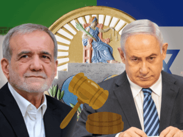 Irán dice en la CIJ que Israel está cometiendo genocidio ante la inacción internacional. ARCHIVO/EFE/M. Saber/EFE/T. Shahar/CANVA.