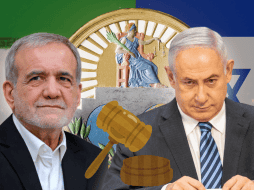 Irán dice en la CIJ que Israel está cometiendo genocidio ante la inacción internacional. ARCHIVO/EFE/M. Saber/EFE/T. Shahar/CANVA.