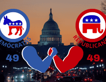 Senado de Estados Unidos rechaza resolución para bloquear aranceles globales de Trump. ARCHIVO/EFE/E. S. Lesser/CANVA.