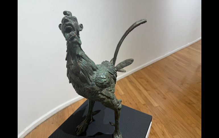 La muestra está compuesta por cerca de 60 piezas, entre pintura y escultura, y representa una de las exposiciones más significativas en la trayectoria del artista. EL INFORMADOR / H. Navarro