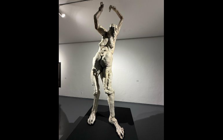 La muestra está compuesta por cerca de 60 piezas, entre pintura y escultura, y representa una de las exposiciones más significativas en la trayectoria del artista. EL INFORMADOR / H. Navarro