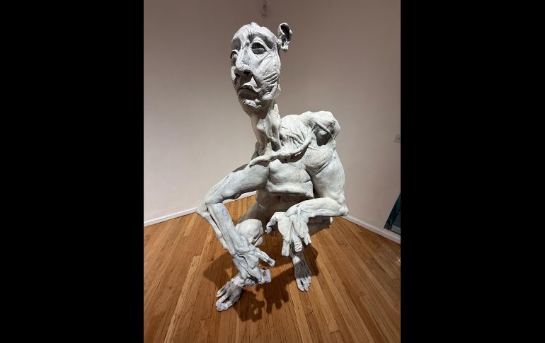 La muestra está compuesta por cerca de 60 piezas, entre pintura y escultura, y representa una de las exposiciones más significativas en la trayectoria del artista. EL INFORMADOR / H. Navarro