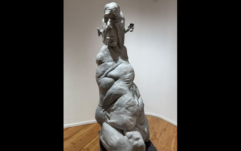 La muestra está compuesta por cerca de 60 piezas, entre pintura y escultura, y representa una de las exposiciones más significativas en la trayectoria del artista. EL INFORMADOR / H. Navarro