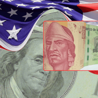 ¿Cuál es el tipo de cambio de dólar a peso mexicano este jueves?