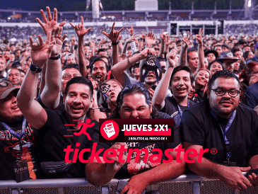 Estos conciertos están al 2x1 en Ticketmaster el día de hoy. EL INFORMADOR / ARCHIVO