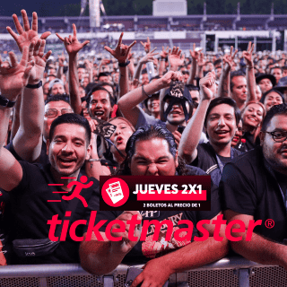 ¡Aprovecha! Estos son todos los conciertos que HOY están al 2x1 en Ticketmaster