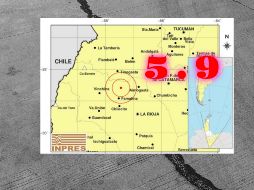 Hasta el momento no se reportan víctimas por el fuerte sismo presentado al noroeste de Argentina. ESPECIAL / UNSPLASH Shefali Lincoln / INPRES