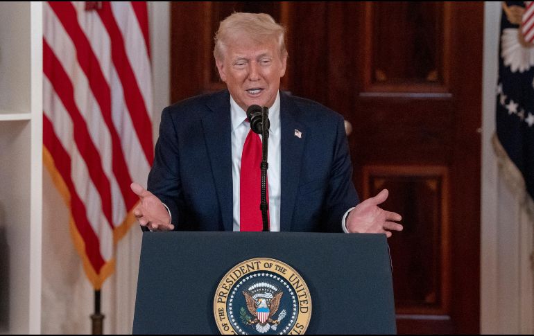 La demanda interpuesta contra Trump fue presentada ante el Tribunal de Distrito del Distrito de Columbia. EFE/ARCHIVO