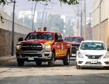 Hasta el momento se registran 26 personas lesionadas, 18 de ellas trabajadores y ocho elementos de la Unidad Estatal de Protección Civil y Bomberos de Jalisco (UEPCBJ). EL INFORMADOR/ A. Navarro.