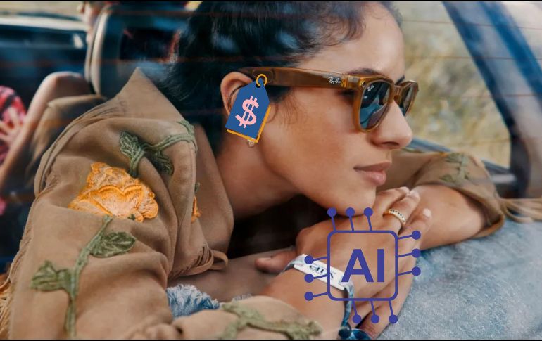 ¿Cómo funcionan los lentes con Meta AI? ESPECIAL / META