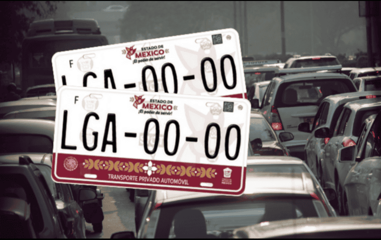 Mantente al tanto de las fechas de reemplacamiento; evita multas. ESPECIAL / X / @Edomex