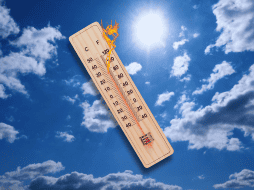 Una circulación anticiclónica en niveles medios de la atmósfera mantendrá el ambiente caluroso a muy caluroso sobre el territorio mexicano. ESPECIAL / CANVA