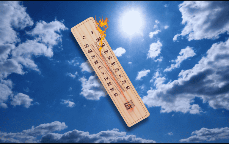 Una circulación anticiclónica en niveles medios de la atmósfera mantendrá el ambiente caluroso a muy caluroso sobre el territorio mexicano. ESPECIAL / CANVA