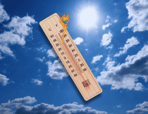 Una circulación anticiclónica en niveles medios de la atmósfera mantendrá el ambiente caluroso a muy caluroso sobre el territorio mexicano. ESPECIAL / CANVA