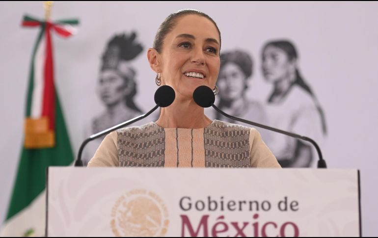 La Mandataria celebró que la economía mexicana creció, 