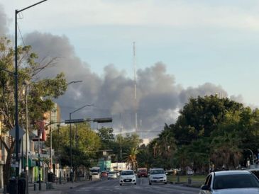Se recomienda evitar las áreas cercanas y facilitar el paso a los vehículos de emergencia. EL INFORMADOR.