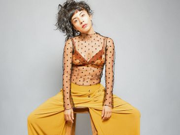 La actriz agradeció la libertad del director de la cinta, Horacio Alcalá, para darle forma a su personaje en “Sobre las olas”. ESPECIAL