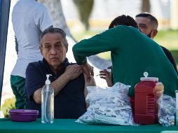 Mexicanos de todas las edades aprovecharon la Semana Nacional de Vacunación para evitar enfermedades. EL INFORMADOR/ H. Figueroa