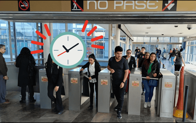 Hoy, 5 de mayo, usuarios del Metro CDMX reportaron deficiencias en diversas líneas del STC. SUN/ ARCHIVO