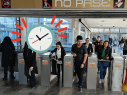 Hoy, 5 de mayo, usuarios del Metro CDMX reportaron deficiencias en diversas líneas del STC. SUN/ ARCHIVO